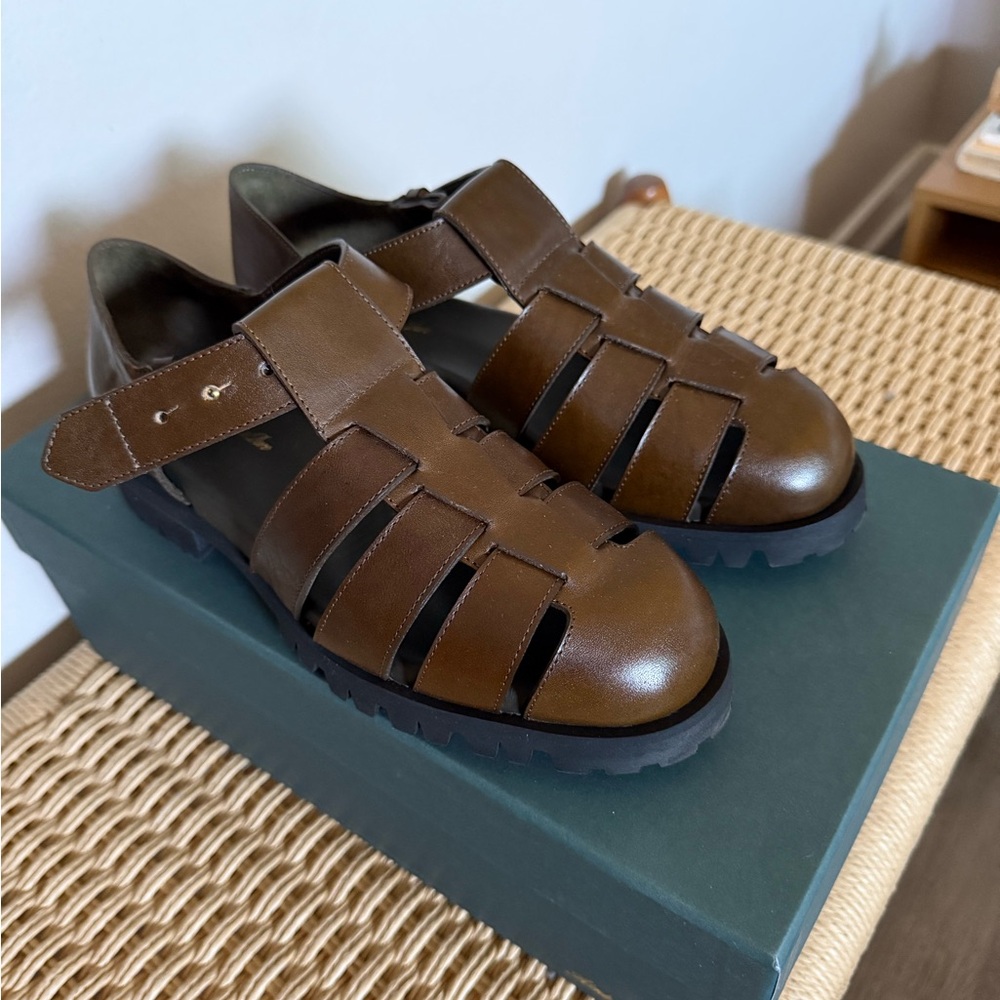 Aime Leon Dore Brown Leather Loafers